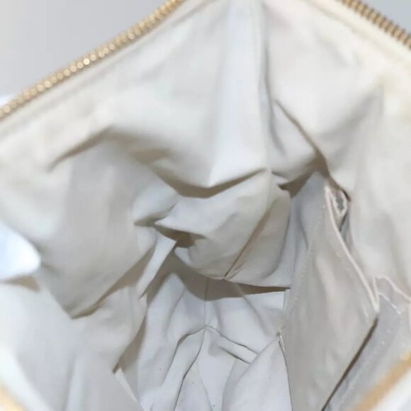 LOUIS VUITTON Mini Lin Croisette Marina PM Bag Pink White M95495 LV Auth 115345 - Picture 14 of 16